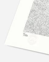 Numbered edition detail of Anima by Adolf Vatnikaj