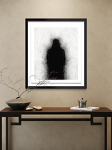 Anima by Adolf Vatnikaj displayed as a framed art print in an interior