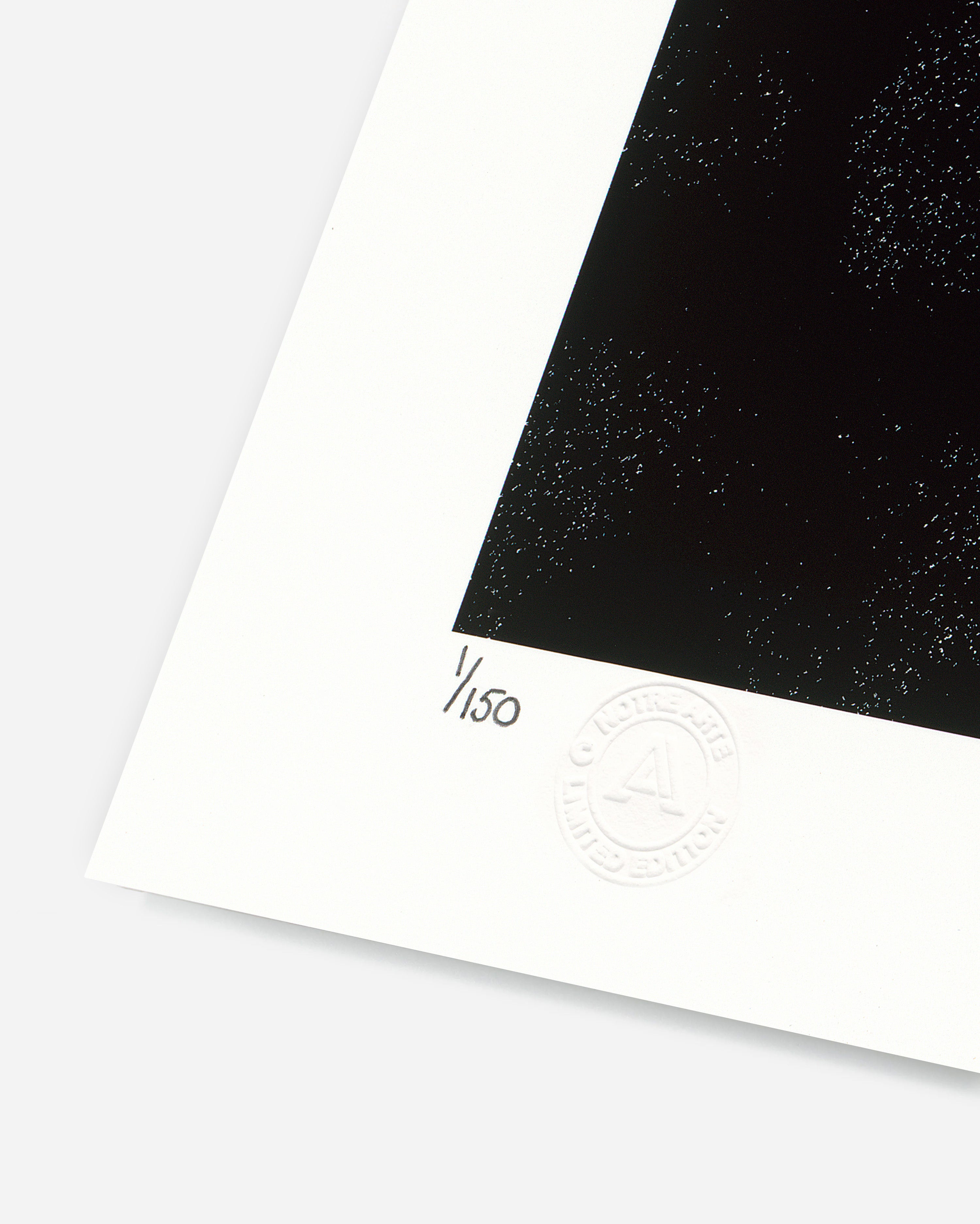 Numbered edition detail of Echoes by Adolf Vatnikaj