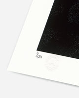 Numbered edition detail of Echoes by Adolf Vatnikaj