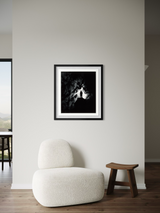 Echoes by Adolf Vatnikaj displayed as a framed art print in an interior