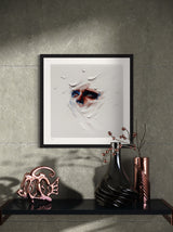 Eternity by Maldha Mohamed displayed as a framed art print in an interior