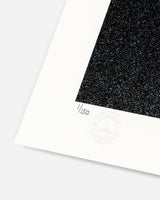 Numbered edition detail of Everything in Between by Adolf Vatnikaj