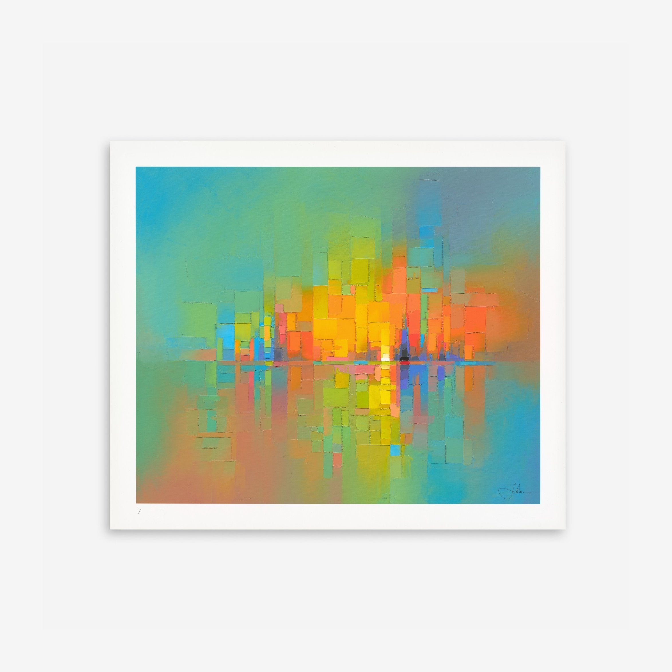 HORIZON by Jason Anderson | Limited Edition Textured Print – Notre