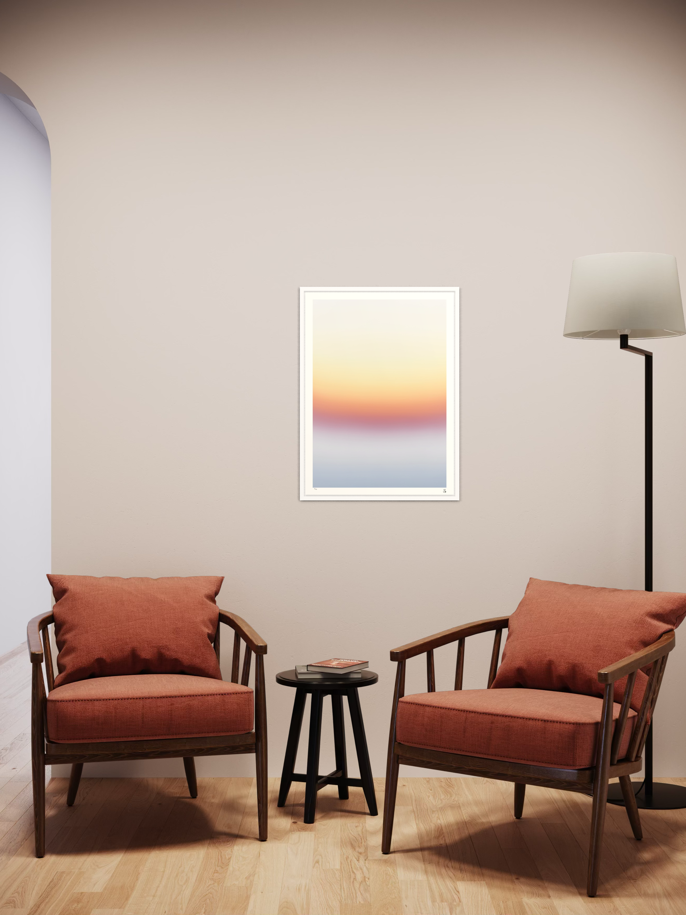 Pure Energy by Jordan Tran Kean displayed as a framed art print in an interior