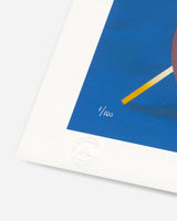Numbered edition detail of Reflection by Sabek