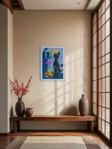 Reflection by Sabek displayed as a framed art print in an interior