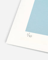 Numbered edition detail of Young Loves by Jordan Tran Kean